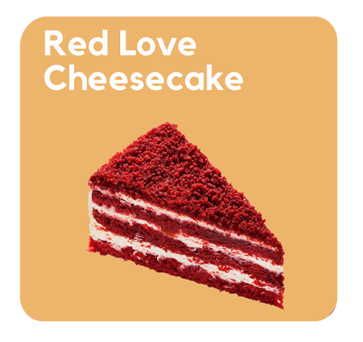 red love cheesecake